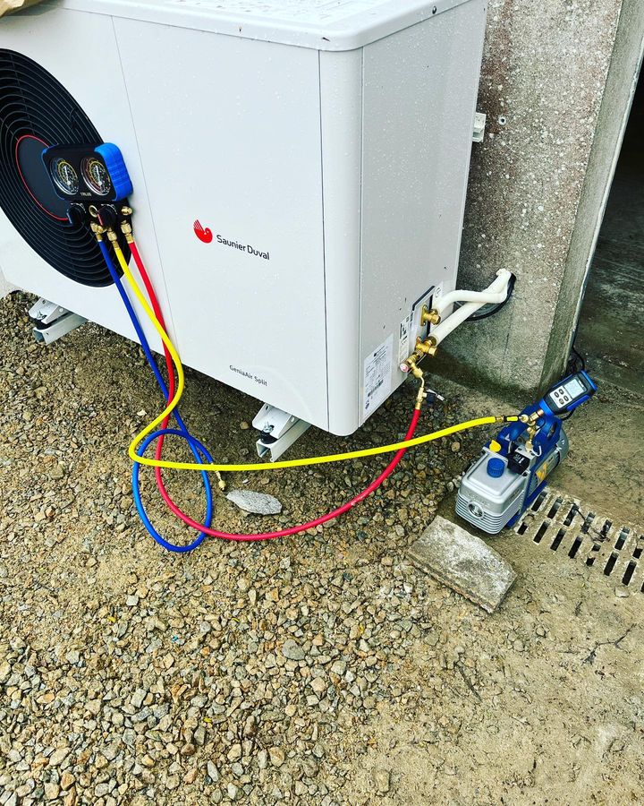 Mise en service d'une pompe à chaleur