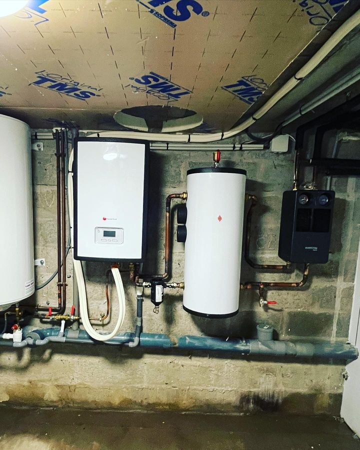 Mise en service d'une pompe à chaleur
